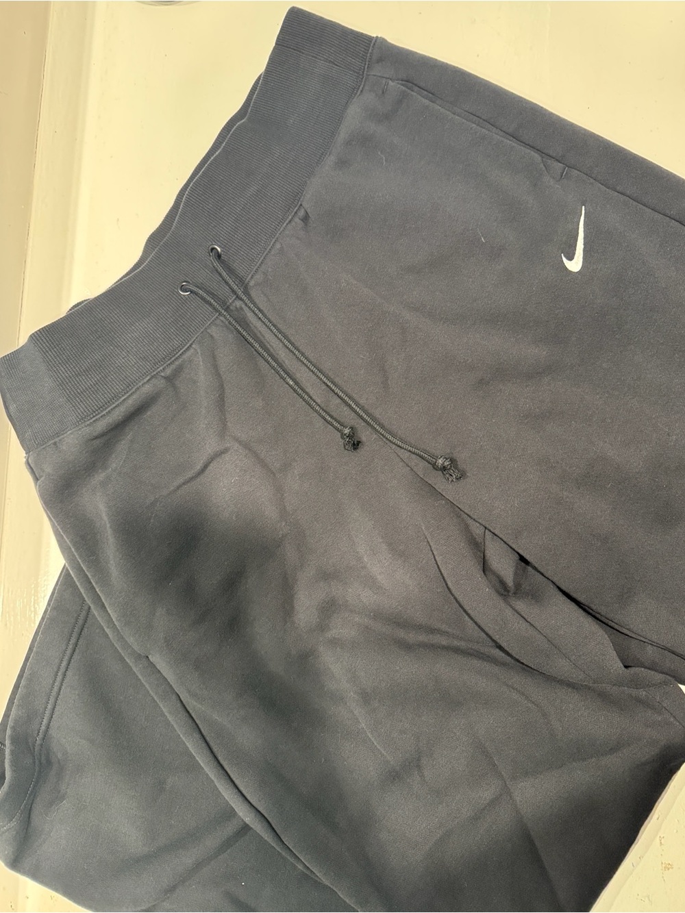 Women’s Nike Black Wide Leg Sweatpants